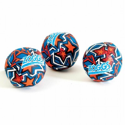 Мячи тренировочные для плавания Zoggs Splash Ball синие 3 шт 3342