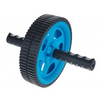 Ролик для пресса LiveUp EXERCISE WHEEL, 18см, черный, серый 772