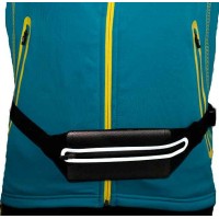 Пояс для бігу LiveUp WAIST BELT, 24.5х5см, чорний 685
