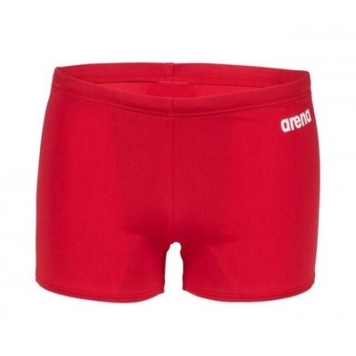 Плавки-боксеры для мальчиков Arena TEAM SWIM SHORT SOLID красный, белый Дет 140см 2895