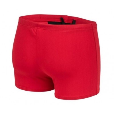Плавки-боксери для хлопців Arena TEAM SWIM SHORT SOLID червоний, білий Діт 152см 2896