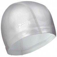Шапочка для плавання Zoggs Nylon-Spandex PU Coated Cap сірий 3455