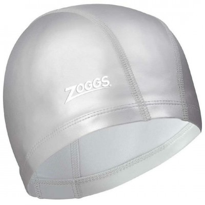 Шапочка для плавання Zoggs Nylon-Spandex PU Coated Cap сірий 3455