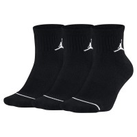 Баскетбольные носки (3 пары) Jordan Jumpman Quarter Dri-Fit 3PPK [SX5544-010(DX9655-010)] 5425