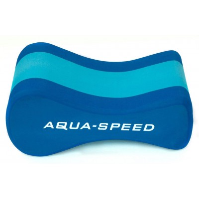 Колобашка для плавания Aqua Speed ​​3 LAYESR PULLBUOY 5641 синий Уни 22,8x10,1x12,3cм, 22,8x10,1x12.3см, голубой, синий 2326