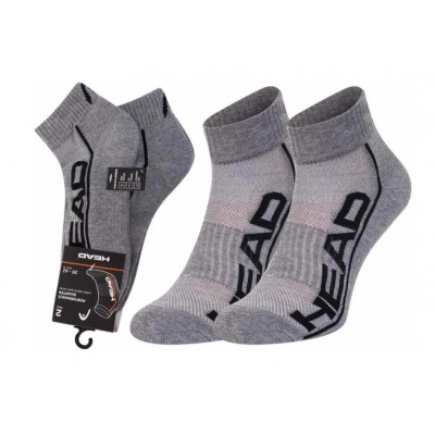Носки Head Performance quarter 2-pack grey 35/38, 35-38, серый 4313