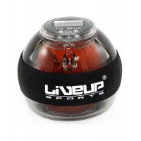 Тренажер для зап'ястя з лічильником LiveUp POWER BALL, 76х63см, помаранчевий 778