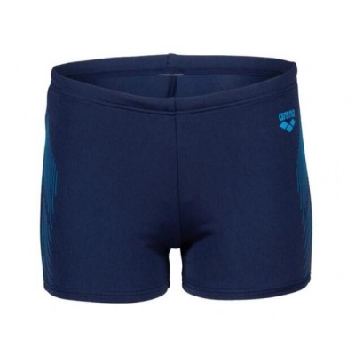 Плавки-боксеры для ребят Arena SWIM SHORT GRAPHIC темно-синий Дет 140см 2900