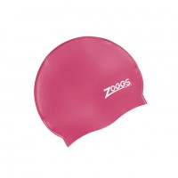 Шапочка для плавання Zoggs Silicone Cap рожева 3464
