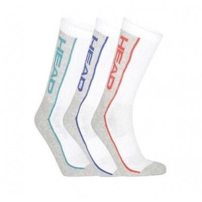 Носки Head Performance crew 3-pack white/grey/multicolor 35/38 4254
