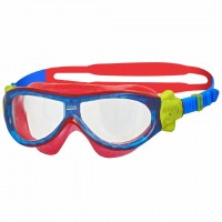 Окуляри для плавання дитячі Zoggs Phantom Kids Mask синьо-червоні 3519