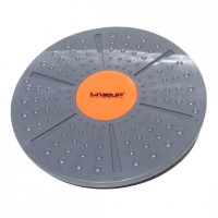 Балансборд LiveUp BALANCE BOARD, 39x8см, серый/оранжевый 745