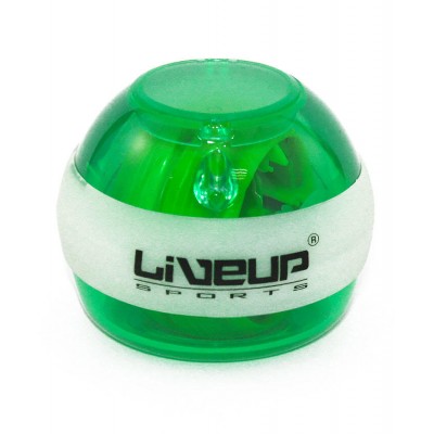 Тренажер для запястья LiveUp POWER BALL, 76х63см, зеленый 837