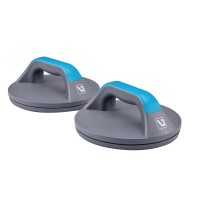 Упоры для отжима LiveUp PUSH UP PRO, 19.5х9см, серый 781
