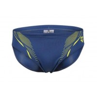Плавки-сліпи для хлопців Arena SWIM BRIEFS GRAPHIC синій, жовтий Діт 164см 2907