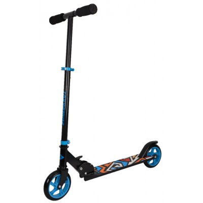 Самокат городской Schildkrot Schildkrot City Scooter RunAbout, Max:60 кг, черно-голубой 3528