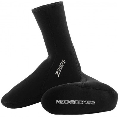 Носки для триатлона неопреновые Zoggs Neo Socks 3 mm черные 39/40 3472