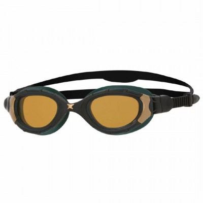 Окуляри для плавання Zoggs Predator Flex Polarized Ultra Reactor чорно-золоті розмір R 3356