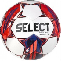 М'яч футбольний Select BRILLANT SUPER FIFA TB v23, 5, білий, червоний 6013