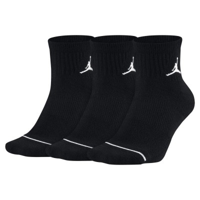Баскетбольные носки (3 пары) Jordan Jumpman Quarter Dri-Fit 3PPK [SX5544-010(DX9655-010)], XL 5402