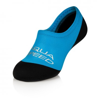 Носки для бассейна Aqua Speed ​​NEO SOCKS 6843 черный, голубой Уни 36-37 1204
