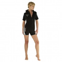 Куртка для дайвінгу Mares Trilastic Deluxe Short 5 mm чорна жіноча S 5576