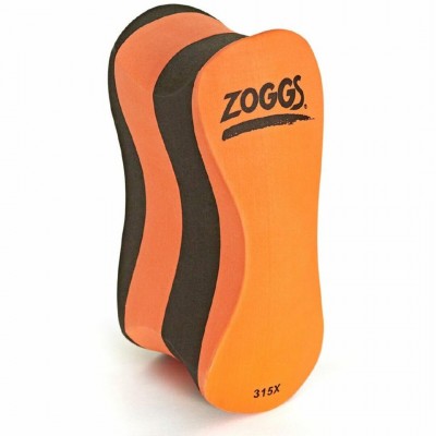 Колобашка для плавания Zoggs Pull Buoy черно-оранжевая 3243