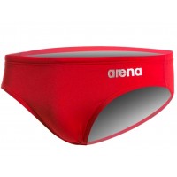 Плавки-сліпи для хлопців Arena TEAM SWIM BRIEFS SOLID червоний, білий дит 164см 2577