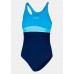 Купальник для девочек Aqua Speed EMILY 5291 темно-синий, голубой Дет 164см 2544