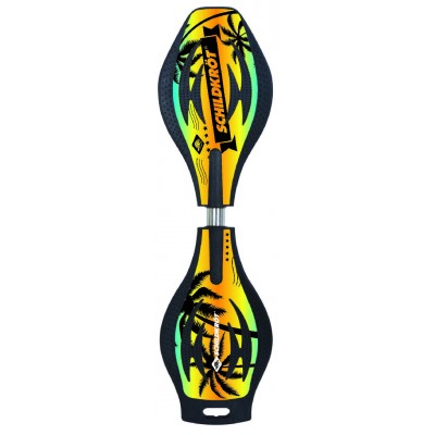 Вейвборд Schildkrot Schildkrot Waveboard Good Vibes Graffiti, Max: 80 кг, черный, мультиколор 3537