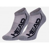 Носки Head Performance sneaker 2-pack grey 43/46, 43-46, серый 4271