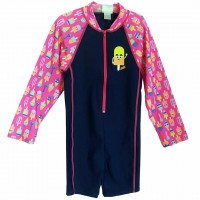 Костюм дитячий з лайкри Zoggs Ice Friends Long Sleeve All In One UPF 50+ 6 років 3246