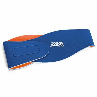Пов'язка на вуха неопренова Zoggs Ear Band синьо-помаранчева S/M 3422