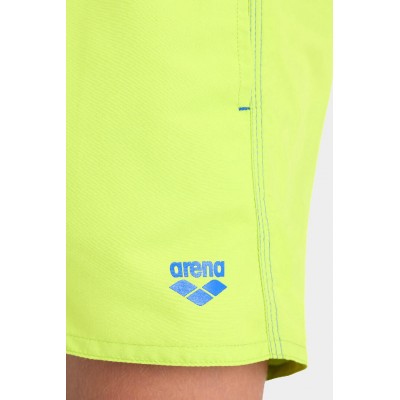 Детские шорты Arena BEACH BOXER SOLID R неоновый зеленый, синий дит 152см 2660