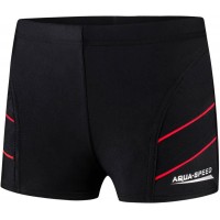 Плавки-боксеры для парней Aqua Speed ​​ANDY 5611 черный, красный дит 152см, черный красный 1116