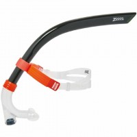 Трубка фронтальна Zoggs Centre Line Snorkel чорно-помаранчева 3429
