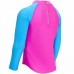 Лонгслів дитячий Zoggs Paper Shark Zip Sun Top UPF 50+ рожевий 1 рік 3321