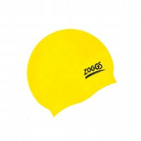 Шапочка для плавання Zoggs Silicone Cap жовта 3488
