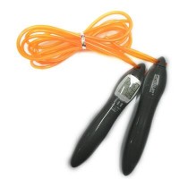 Скакалка с ел. счетчиком LiveUp ELECTRONIC JUMP ROPE, 275см, серо, оранжевый 873