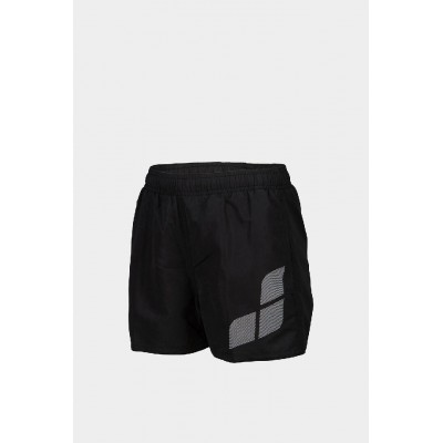Шорты для плавания детские Arena BEACH SHORT LOGO R черный, белый 140см 2587