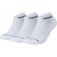 Баскетбольні шкарпетки (3 пари) Jordan Jumpman Dri-Fit No-Show 3PPK [SX5546-100(DX9656-100)], XL 5419