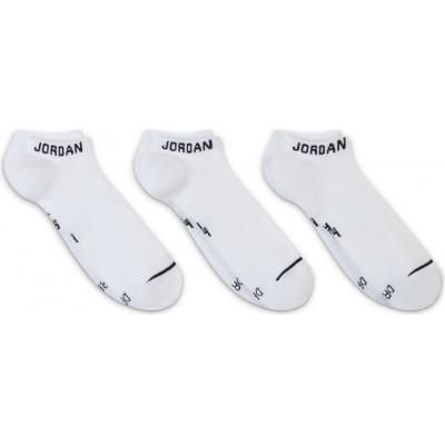 Баскетбольные носки (3 пары) Jordan Jumpman Dri-Fit No-Show 3PPK [SX5546-100(DX9656-100)] 5405