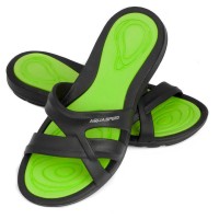 Шлепанцы Aqua Speed ​​PANAMA 6598 черный, зеленый Жен 40 1925