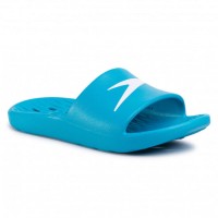 Шлепанцы Speedo SLIDES ONE PIECE JU голубой, белый 29,5 3132
