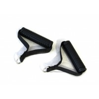 Ручки для эспандера LivePro RESIST TUBE HANDLES, пара, черный 963