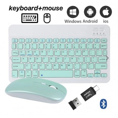 Мини Bluetooth Клавиатура и мышь, русс и Английская раскладка