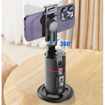 Розумний штатив із авто-стеженням 360°. Поворотний штатив Face Tracking Smart Holder