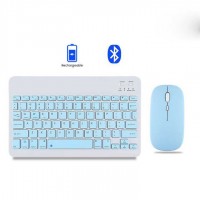 Нова міні Клавіатура та миша Bluetooth + 2.4 ГГц, Розкладка русс та Англійська